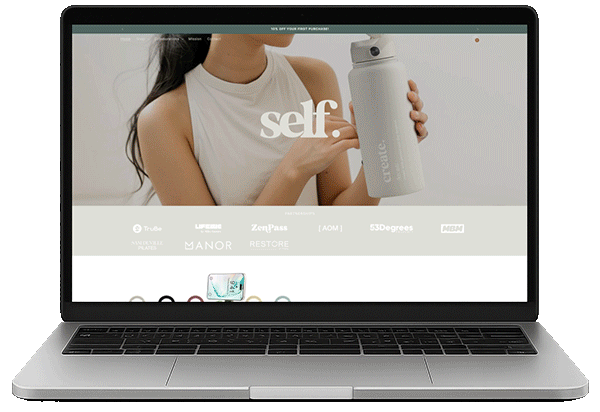 Selfdot laptop showcase